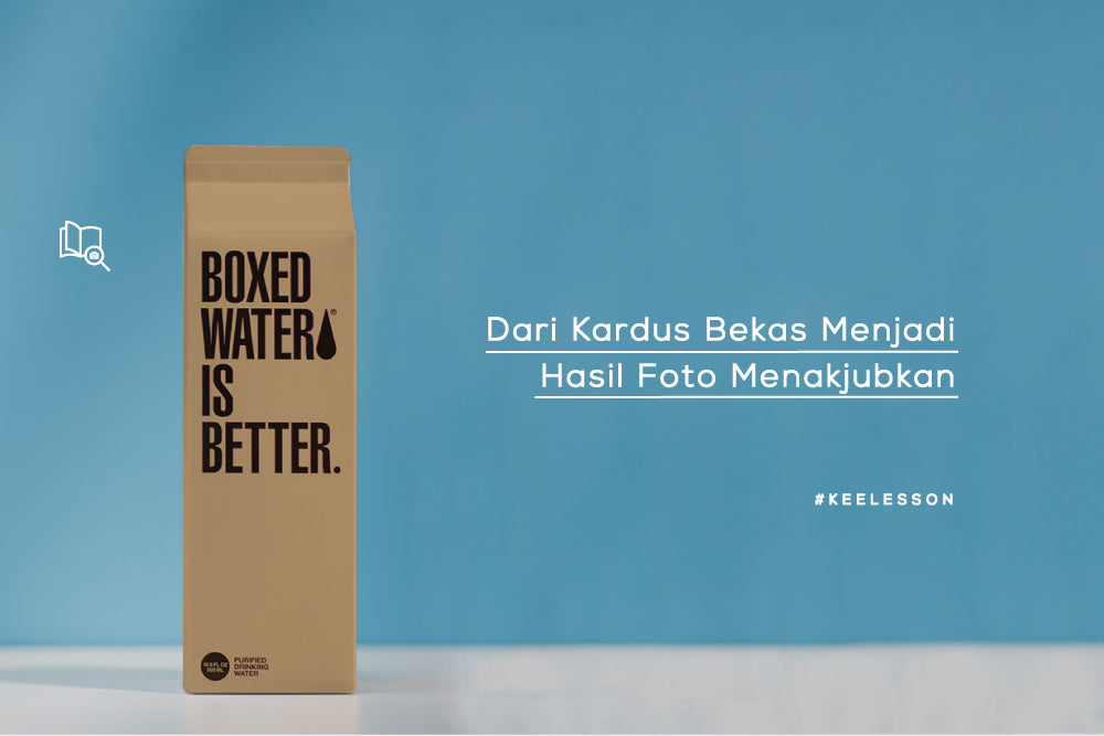 Dari Kardus Bekas Menjadi Hasil Foto Menakjubkan