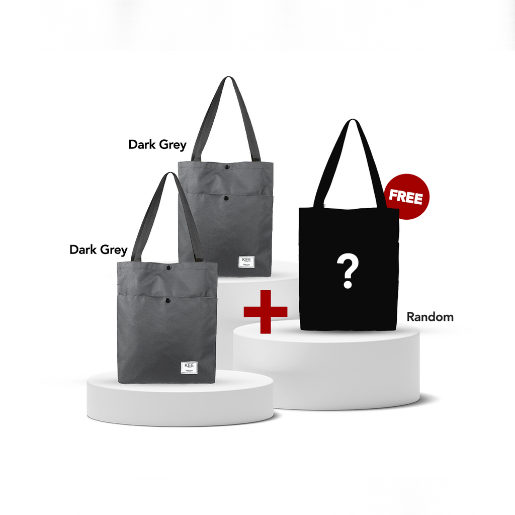 Buy 2 Get 3 - Lila 1.0 Tote Bag-Tote Bag-KEE INDONESIA